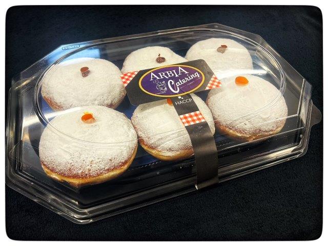 KRFN1 Krafna punjenje marmelada marelica Podravka 3x + Nutella 3x kom