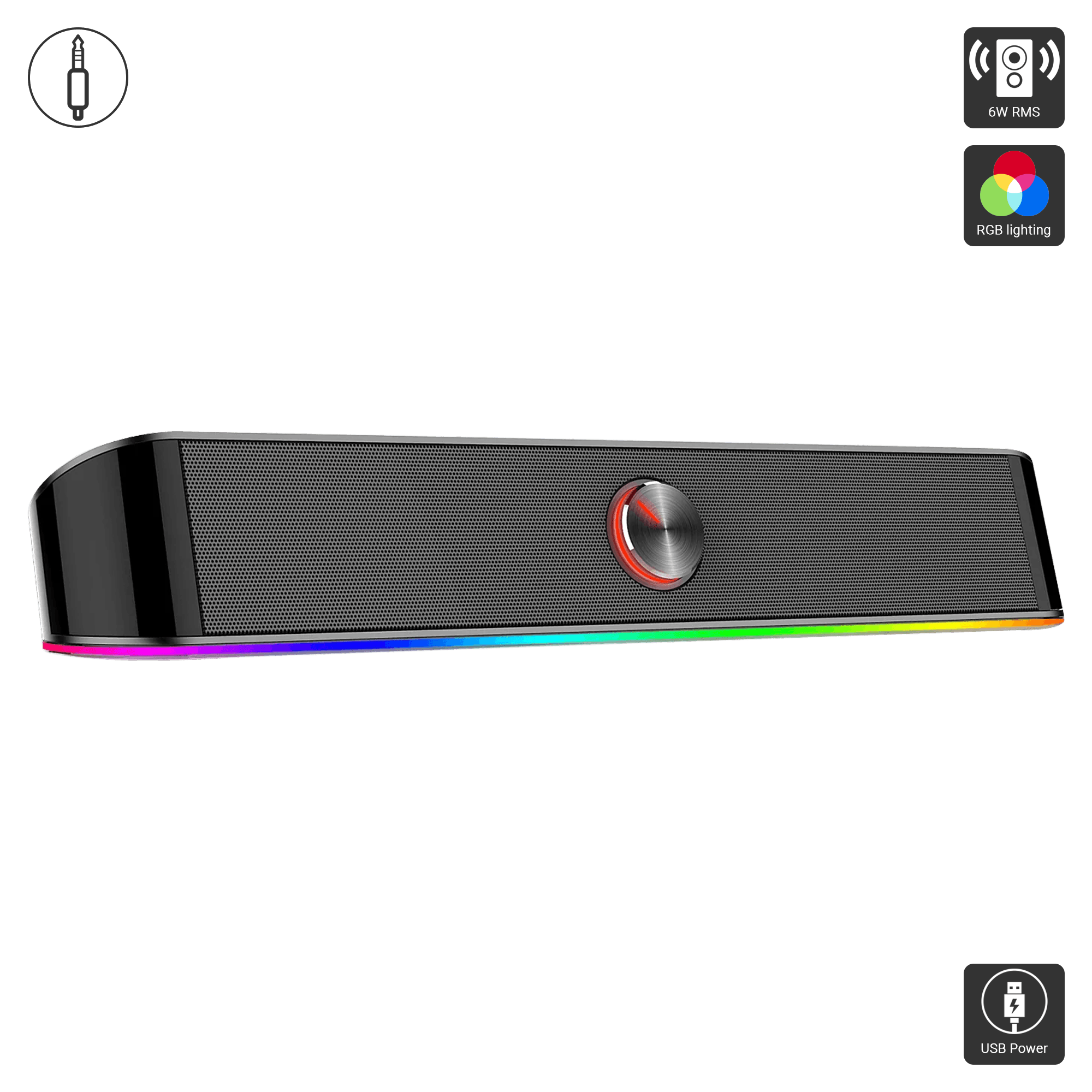 Zvučnik za PC Redragon Adiemus GS560 RGB stereo 6W