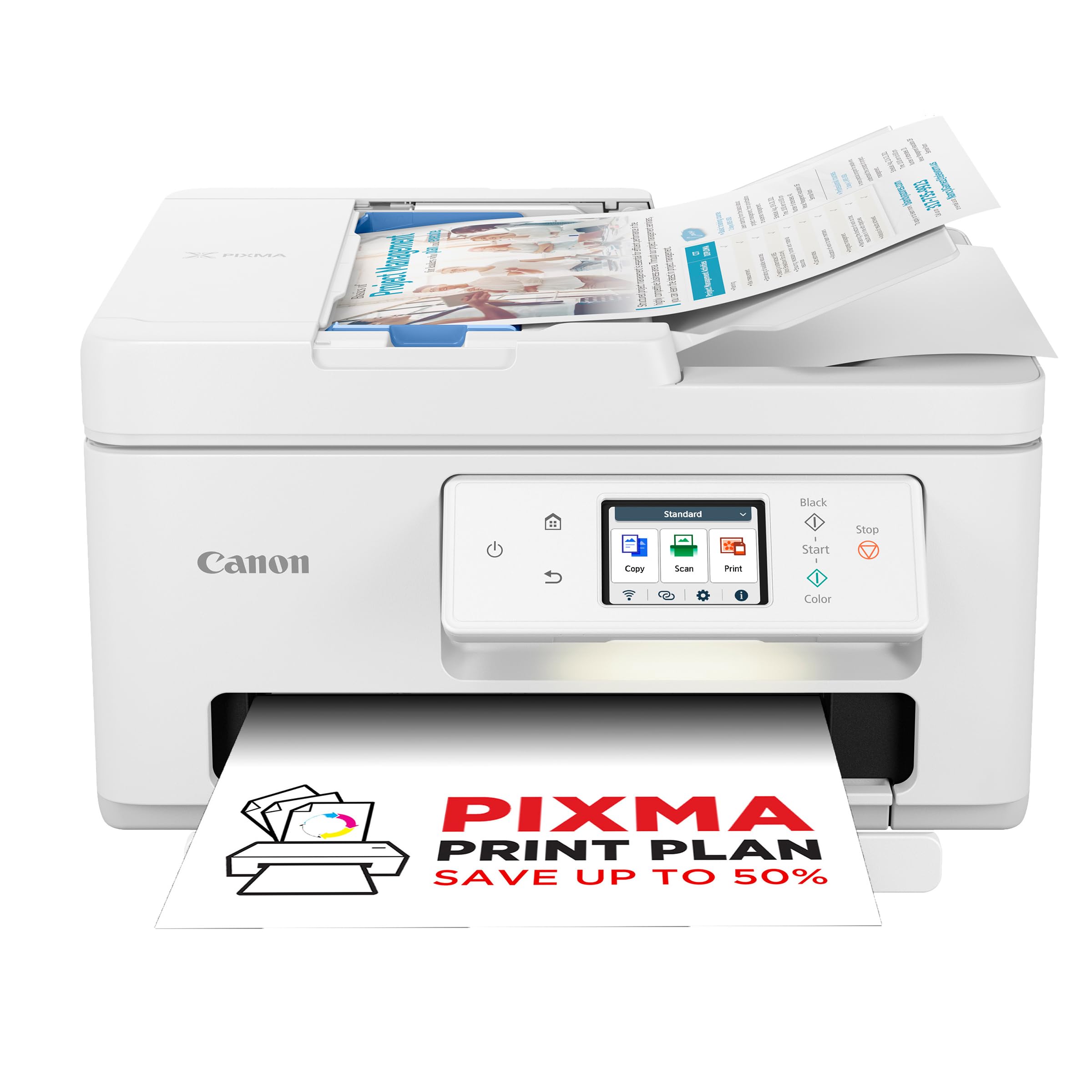 Multifunkcijski inkjet printer Canon Pixma TS7750i WiFi Cloud LCD-touch duplex A